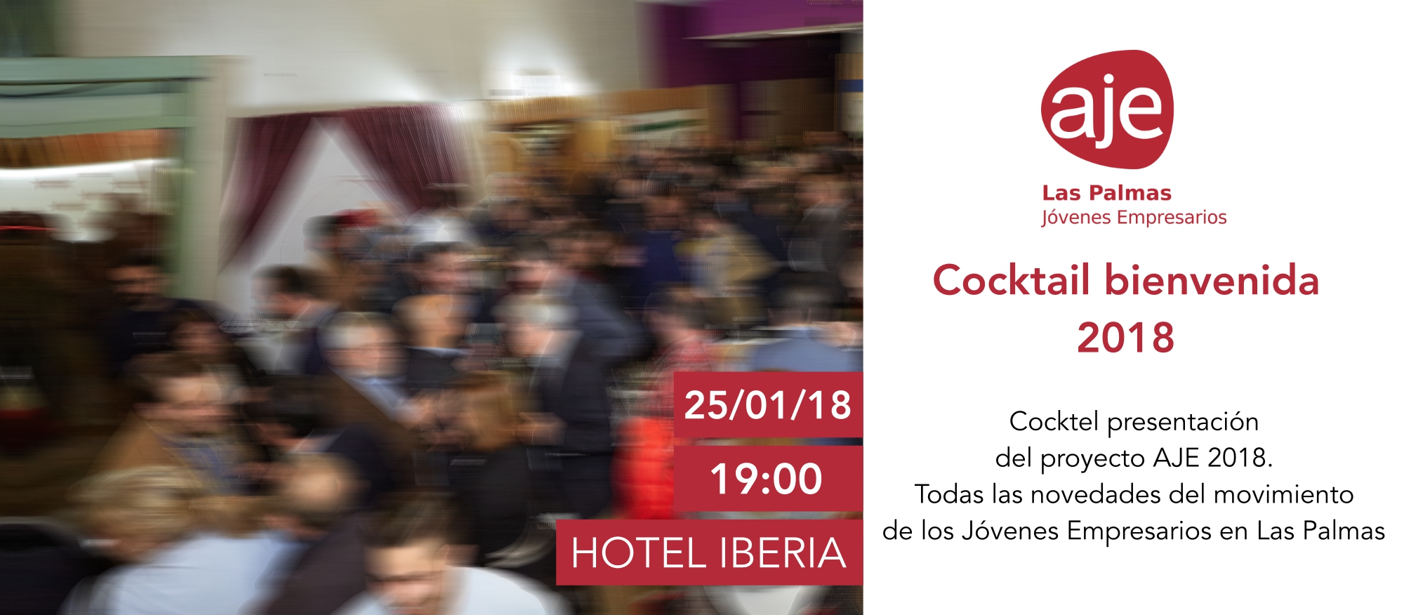 Cocktail bienvenida 2018 AJE Las Palmas
