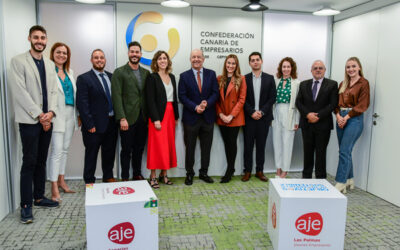 AJE Las Palmas estrena Junta Directiva reiterando su compromiso con la juventud empresaria